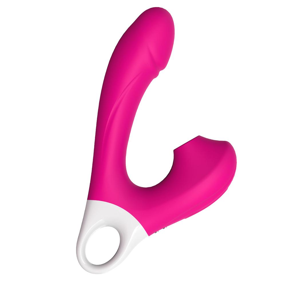 Romant Lili stimulátor klitorisu a vibrátor 2v1 růžový