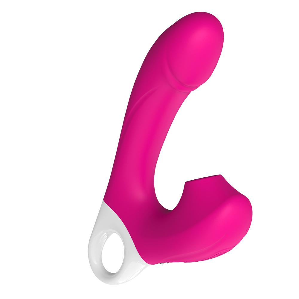 Romant Lili stimulátor klitorisu a vibrátor 2v1 růžový