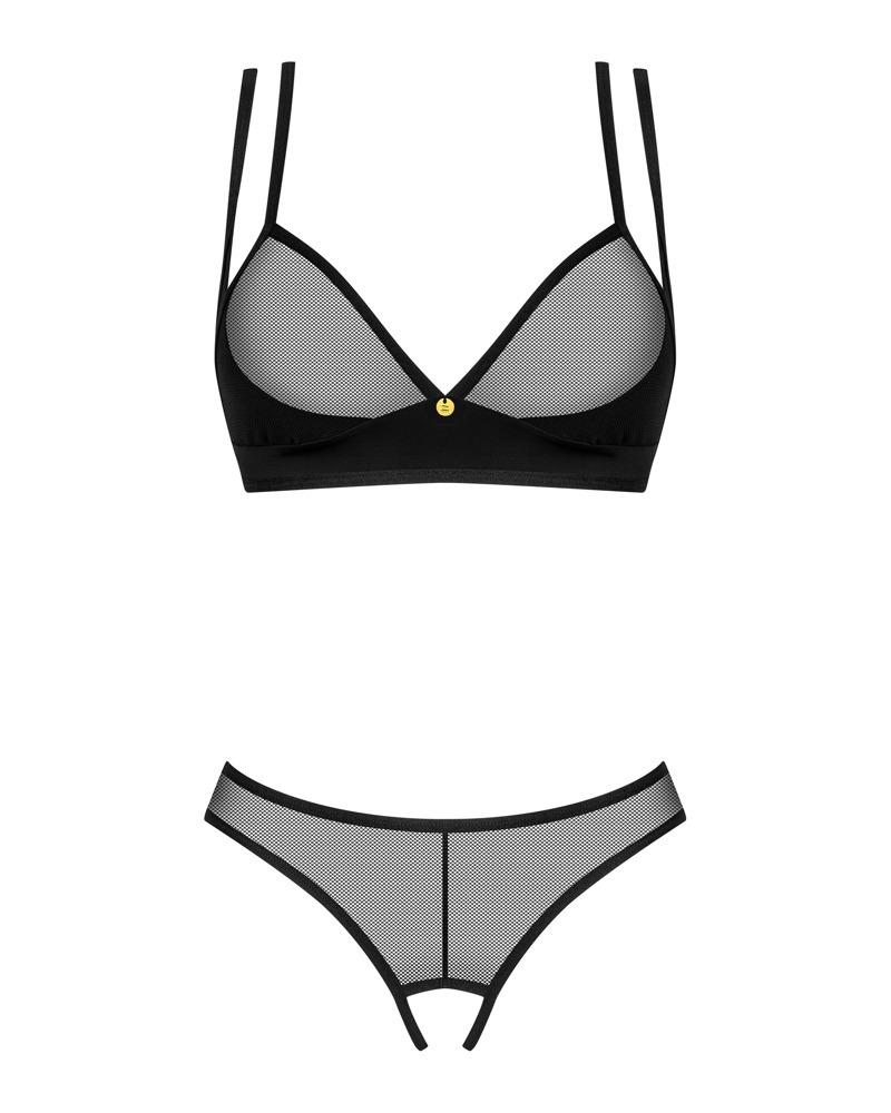 Obsessive Nesari set - černý: XS/S - Obrázek 3