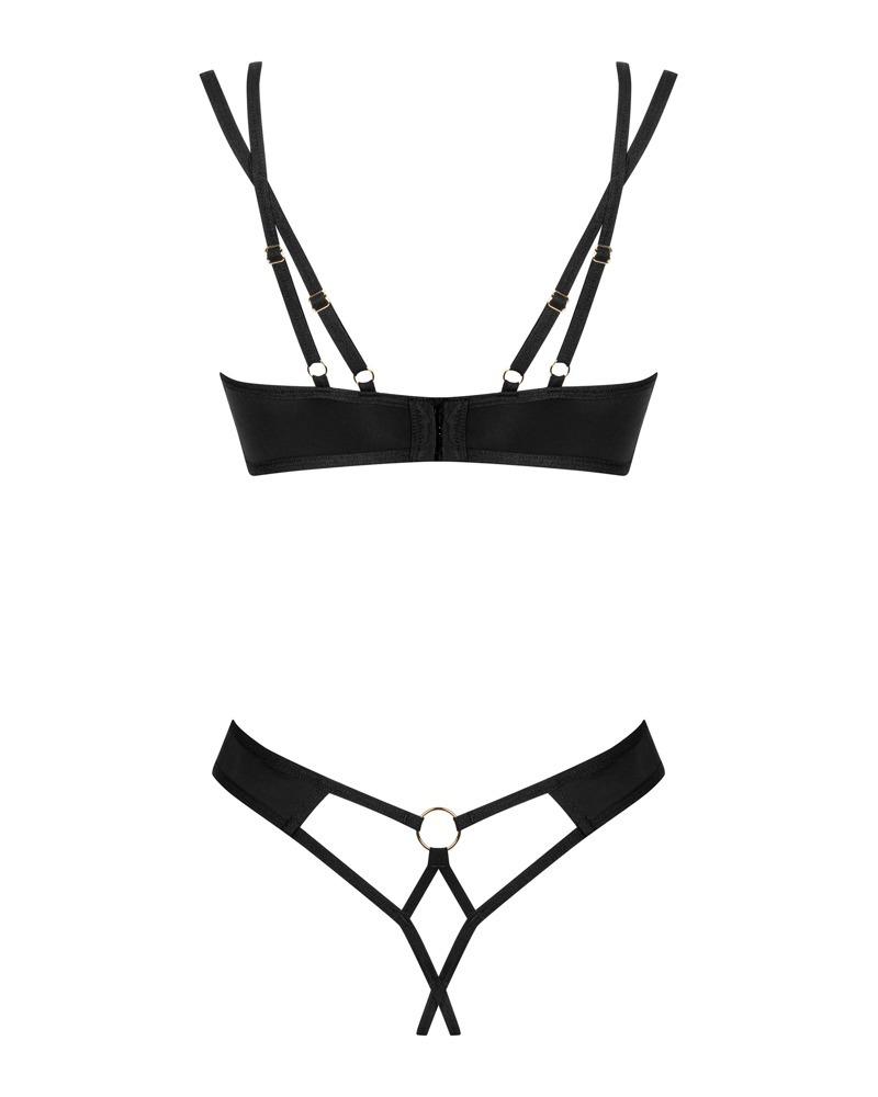 Obsessive Nesari set - černý: XS/S - Obrázek 4