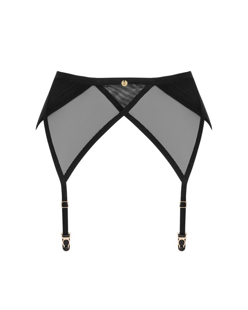 Obsessive Nesari podvazkový pás - černý: XS/S - Obrázek 3