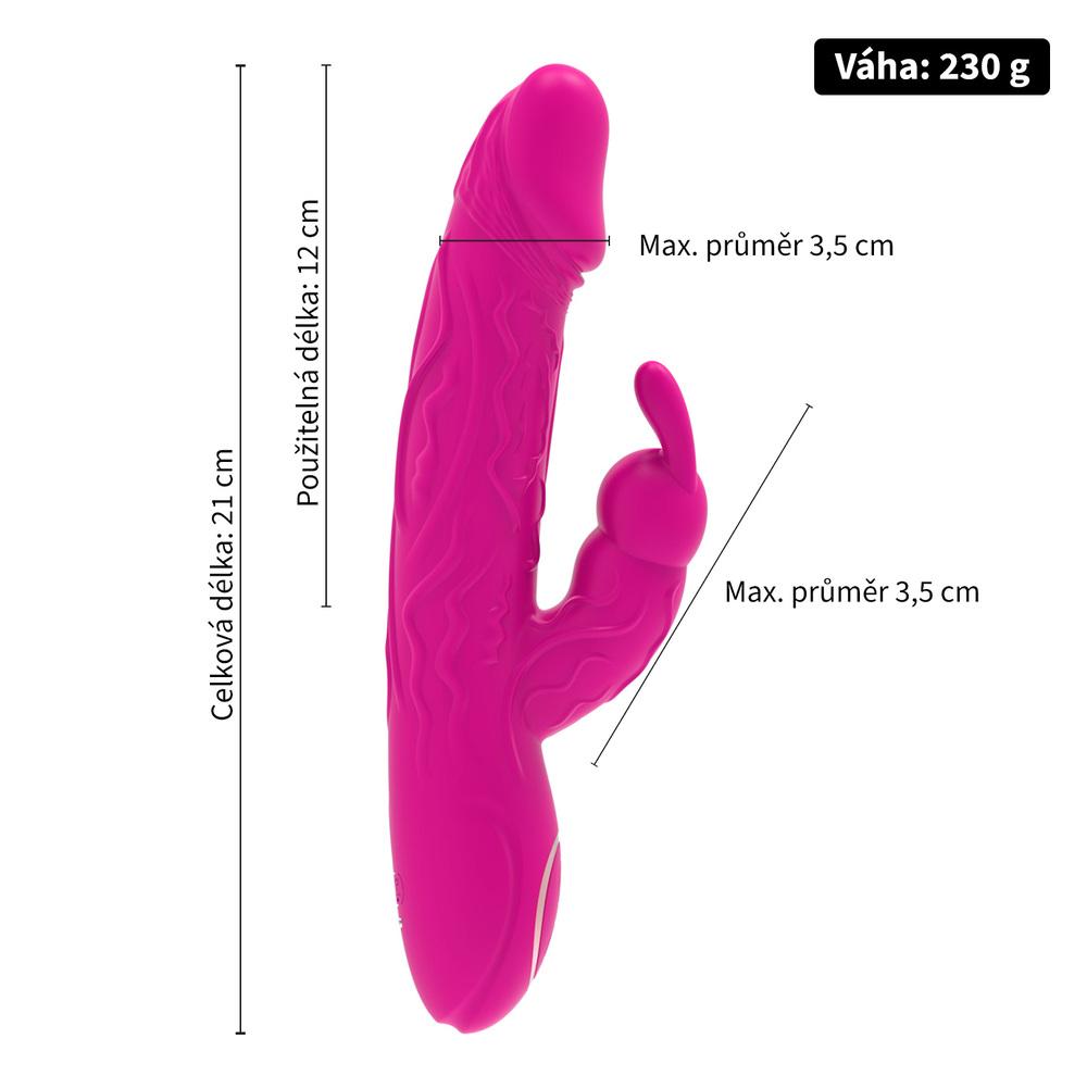Romant Alva rabbit realistický vibrátor - Image 3