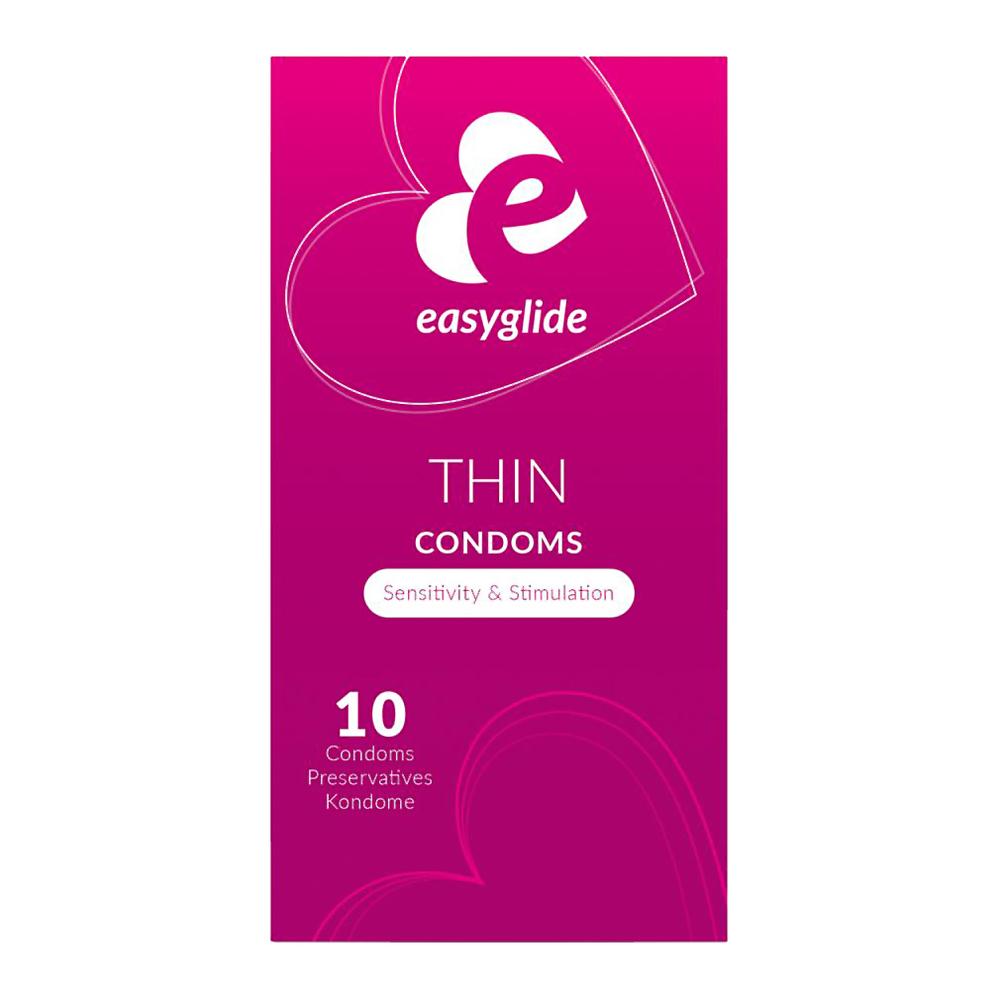 Levně EasyGlide Extra Thin kondomy 10 ks