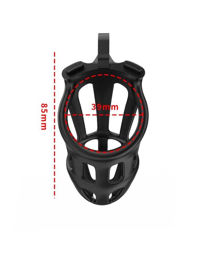 P-CAGE PC02 Klec na penis S – černá