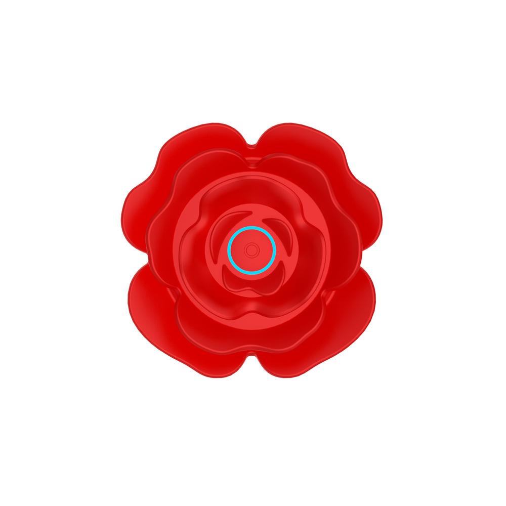 BASIC X vibrační anální korále červené