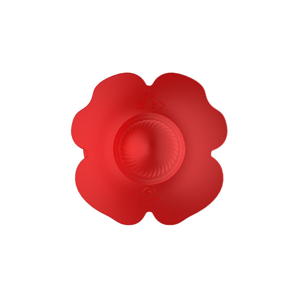 BASIC X vibrační anální korále červené