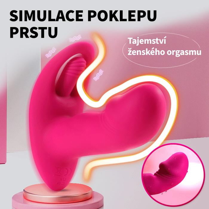 BASIC X vibrátor do kalhotek růžový