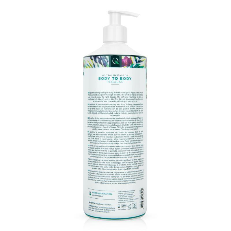 Exotiq Body to Body masážní olej neutral 1 l - Image 2