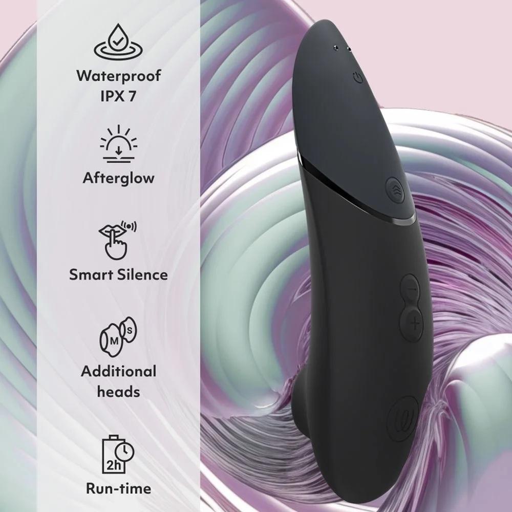 Womanizer Next stimulátor klitorisu - Black - Image 3
