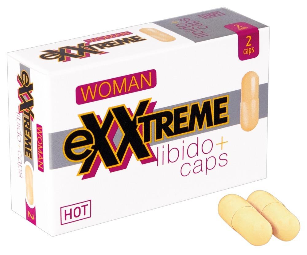 Hot Exxtreme Libido Caps - přírodní kapsle pro zlepšení sexuální funkce a zvýšení libida u žen