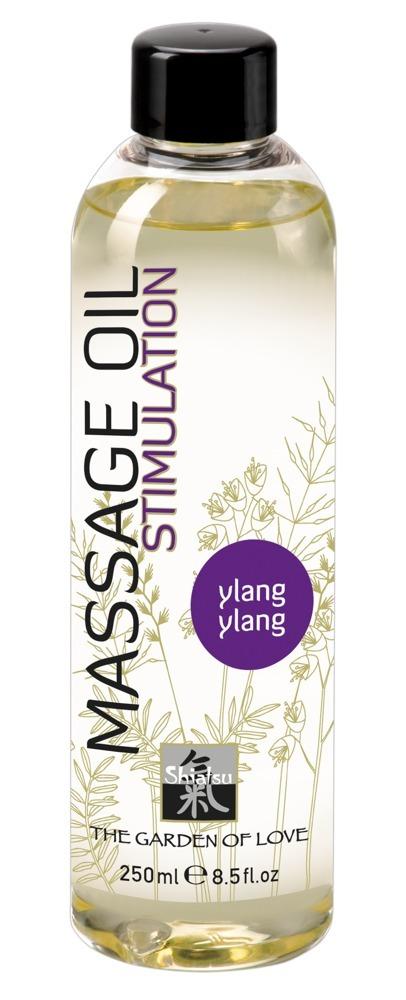 Levně Shiatsu Massage Oil Stimulation Ylang Ylang masážní olej 250 ml