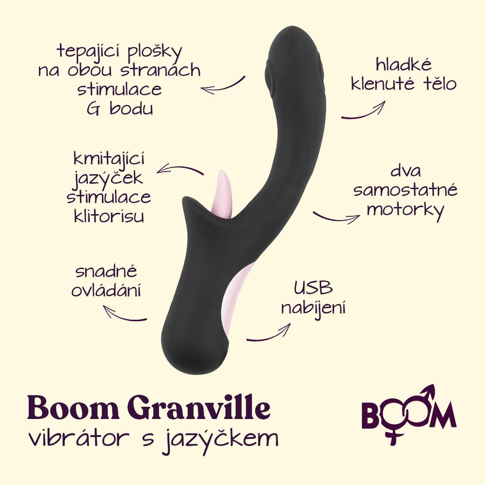 BOOM Granville vibrátor na klitoris a G-bod - Image 2