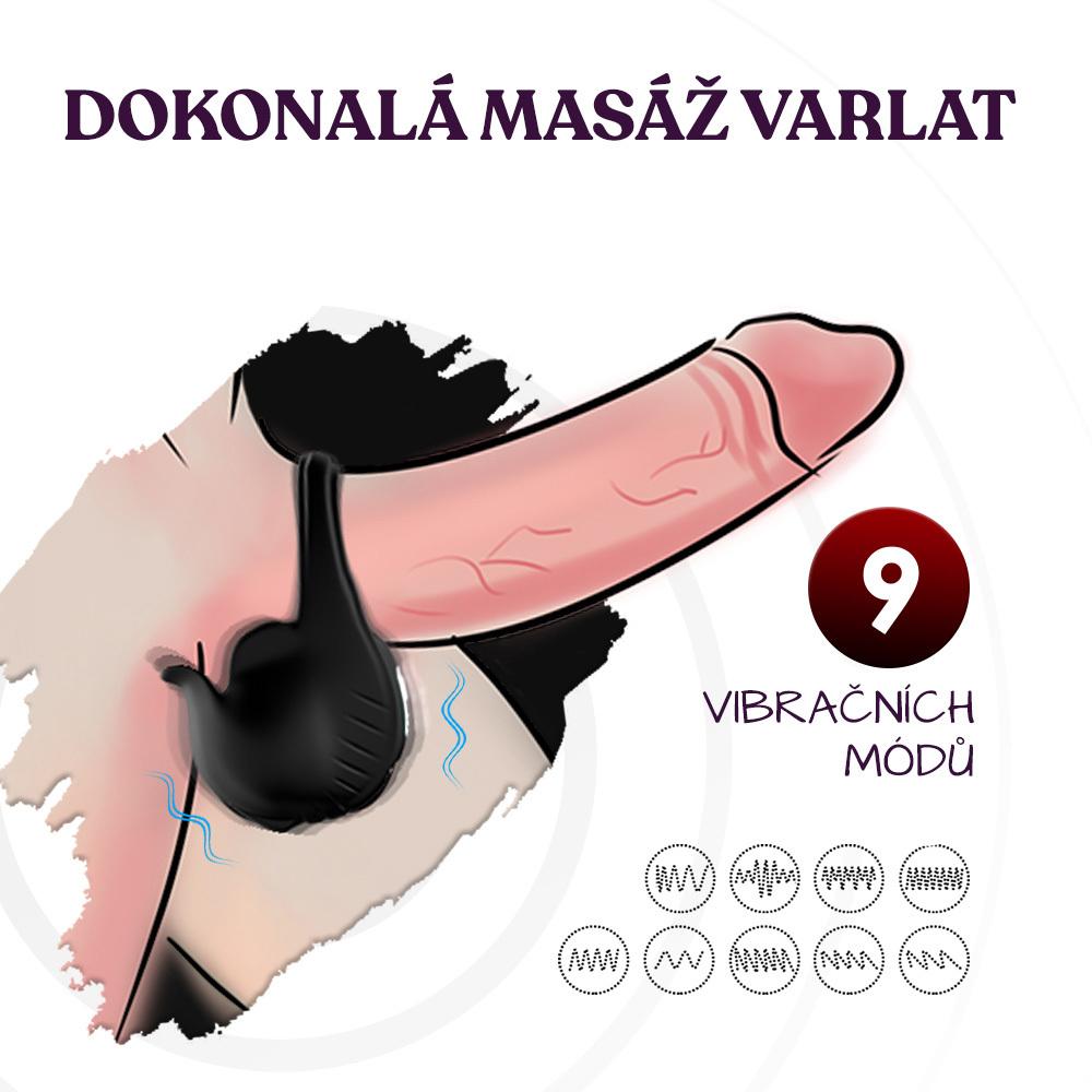BASIC X Buddy vibrační návlek na varlata - Image 4