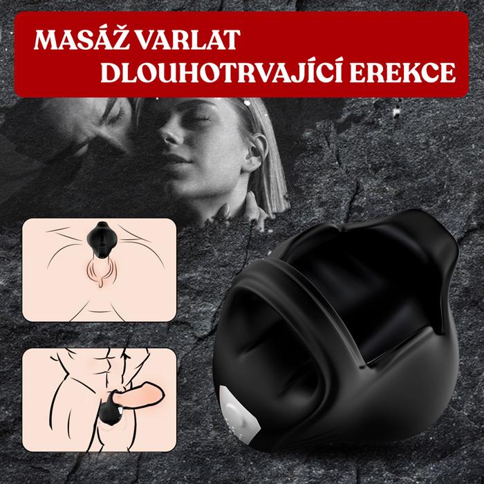 BASIC X Buddy vibrační návlek na varlata