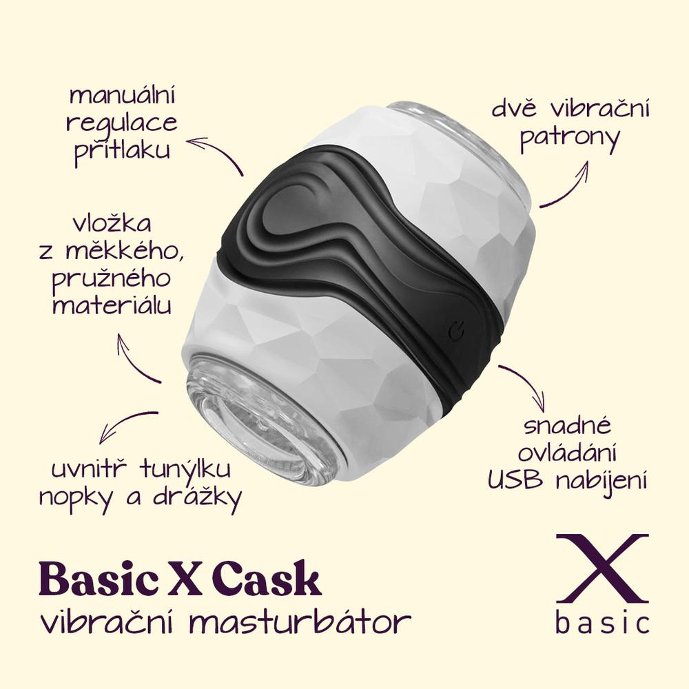 BASIC X Cask vibrační masturbátor - Image 2