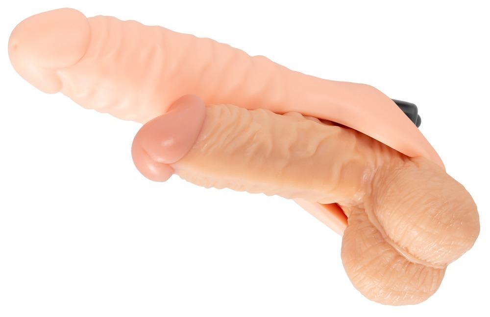 RealistiXXX Double Fucker Dildo s vibrační patronou - Image 2
