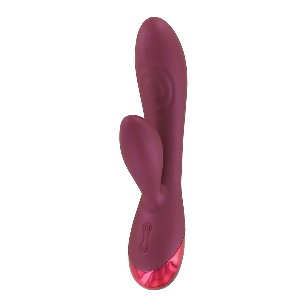 BASIC X Hayden rabbit vibrátor červený - Image 5