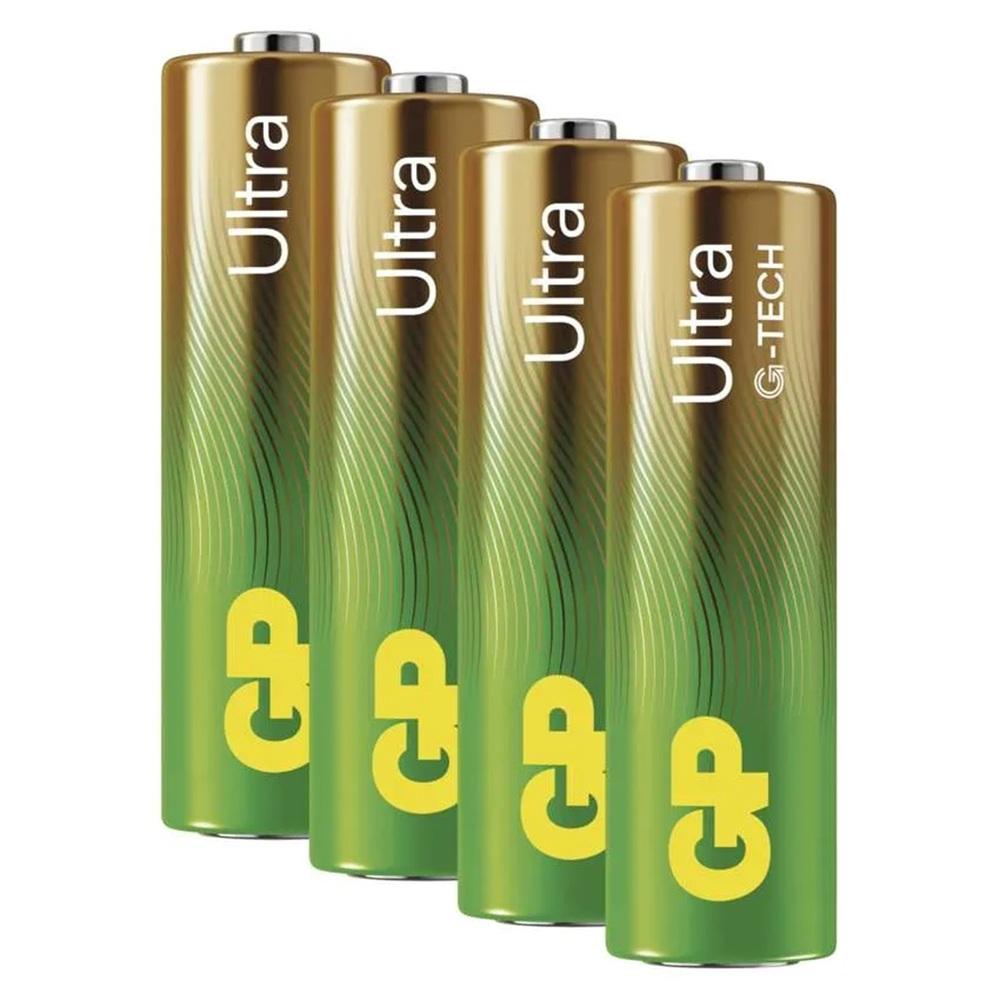 GP Ultra - alkalická baterie AA 4 ks