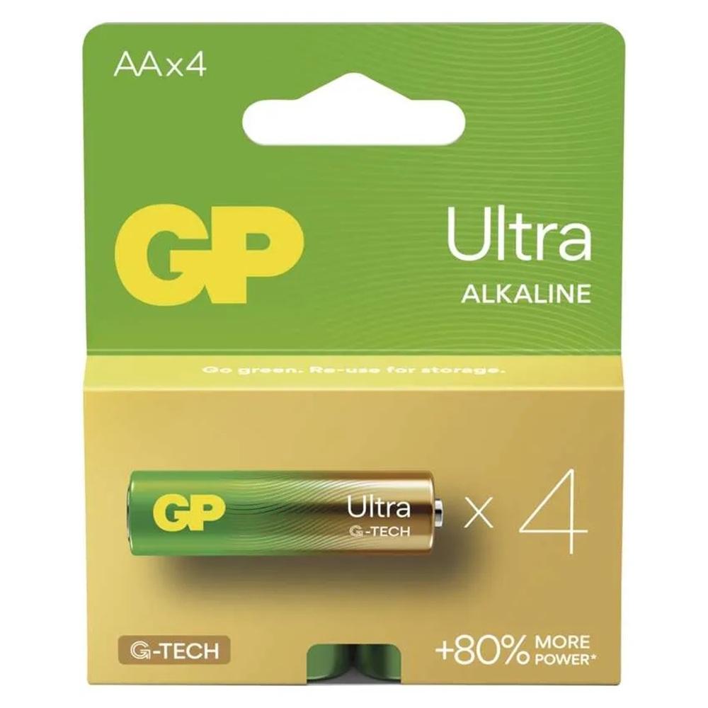 GP Ultra - alkalická baterie AA 4 ks - Image 5