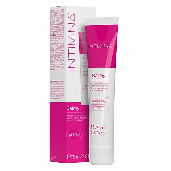 INTIMINA Balmy Intimní zjemňující a hydratační krém 75 ml
