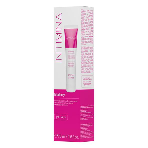 INTIMINA Balmy Intimní zjemňující a hydratační krém 75 ml