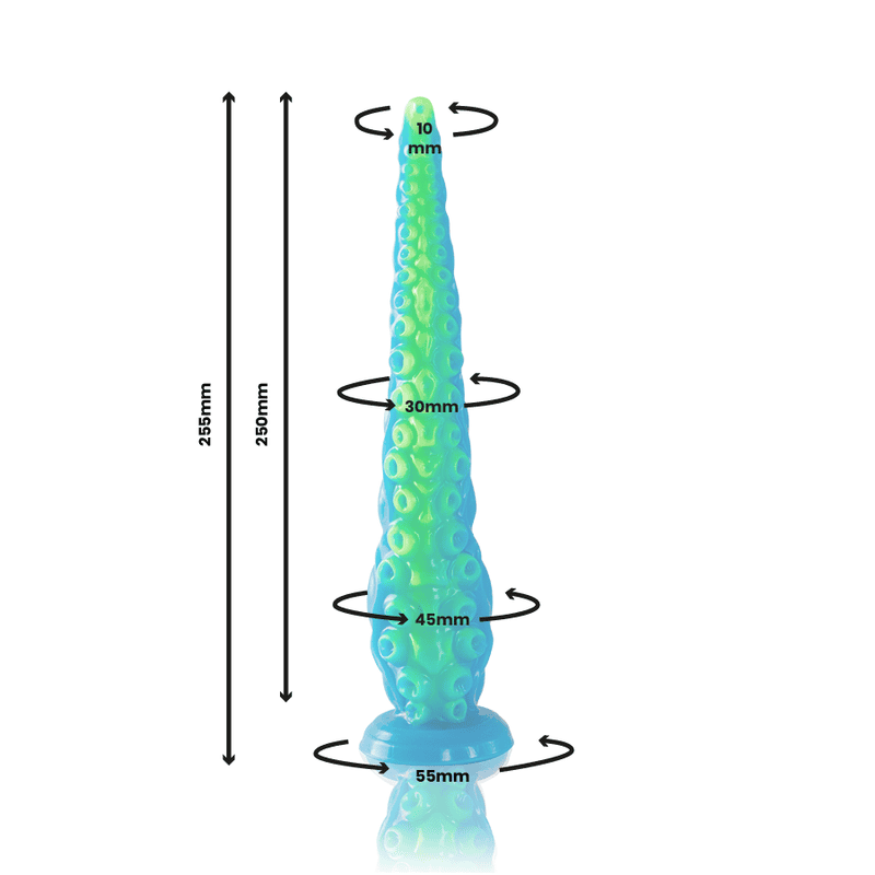 EPIC Scylla fluorescent dildo - Small size - Image 3