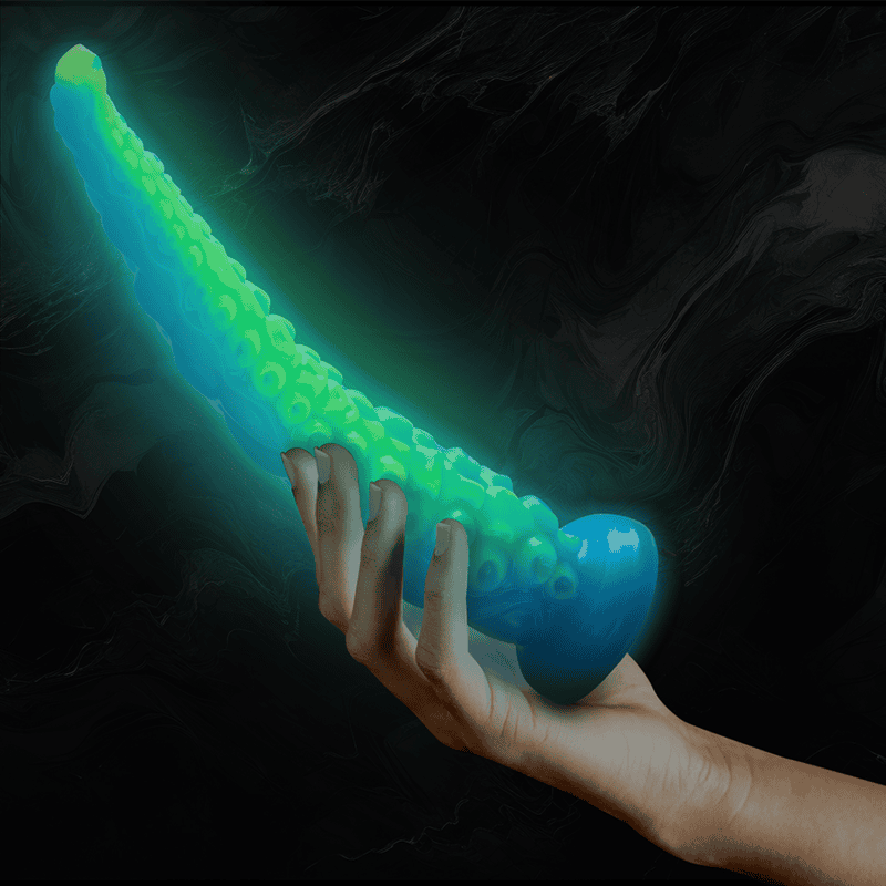 EPIC Scylla fluorescent dildo – Large size