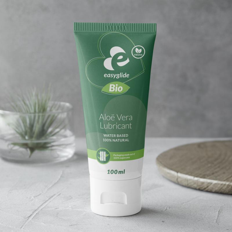EasyGlide Bio & Natural Aloe vera lubrikační gel 100 ml - Image 4