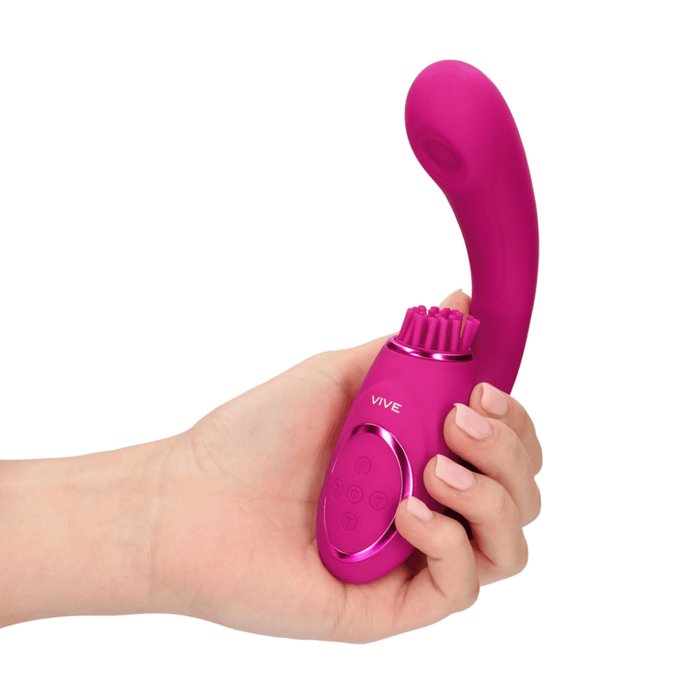 VIVE Gen G-Spot vibrátor a stimulátor klitorisu - Pink - Image 2