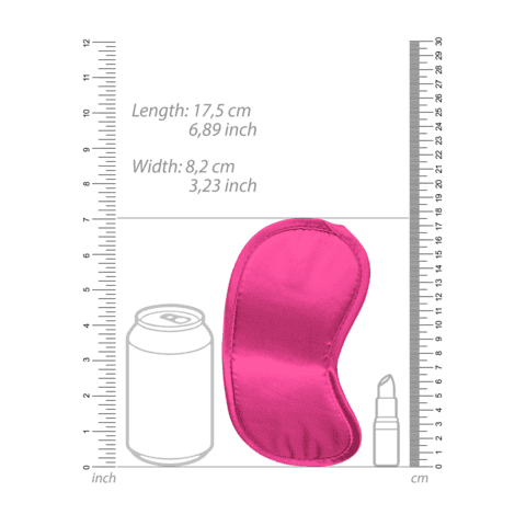 OUCH! Soft maska na oči – růžová