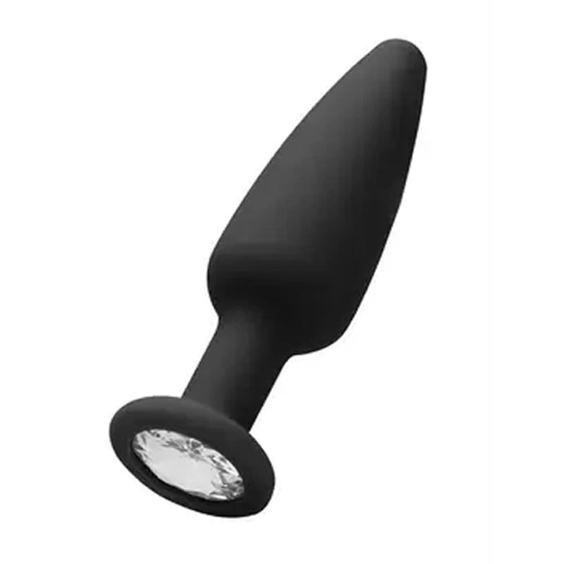 OUCH! Kuželovitý anální kolík s kamínkem