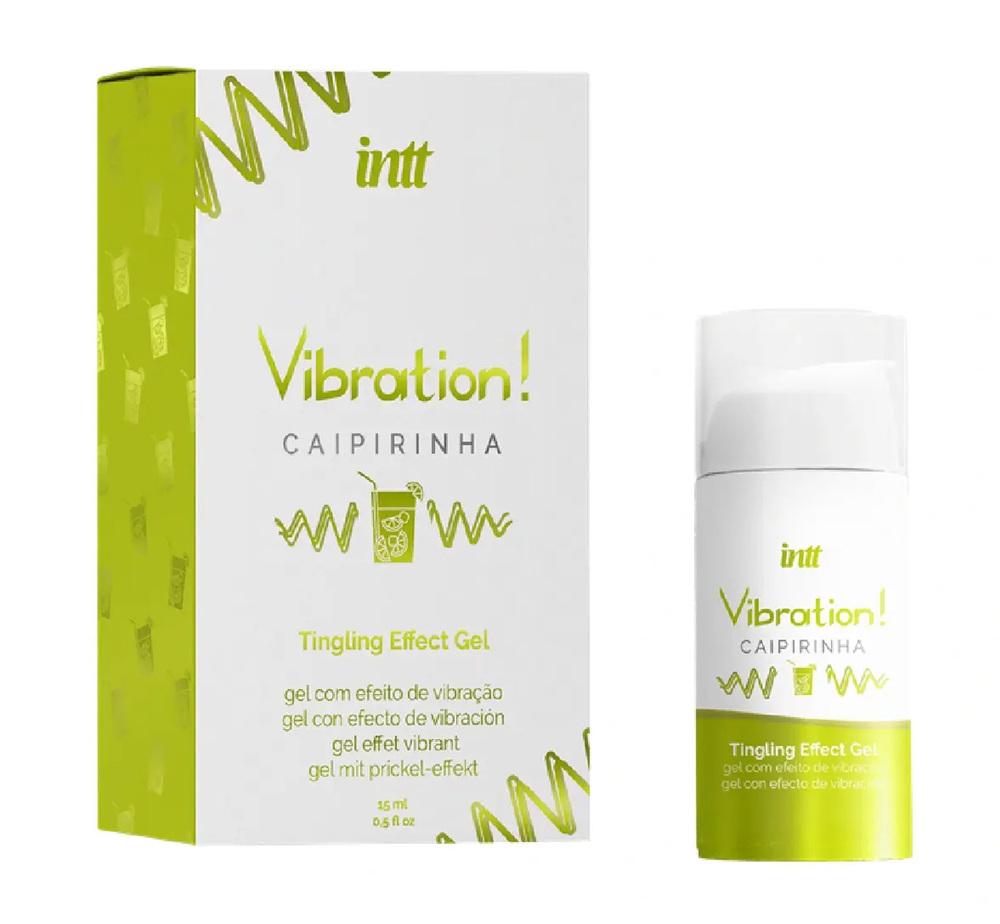 Intt Vibration! Stimulační gel Caipirinha 15 ml