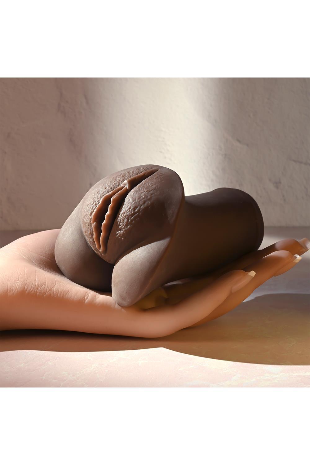 SELOPA Pocket pleaser masturbátor - vagina dark - Image 3