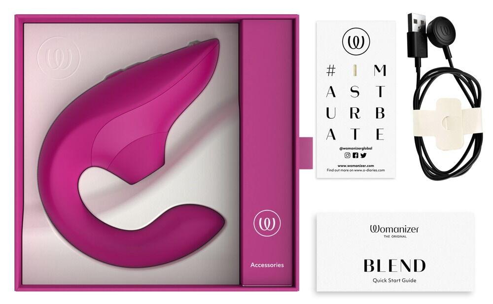 Womanizer Blend vibrátor a stimulátor klitorisu 2 v 1 -  Vibrant Pink - Image 6