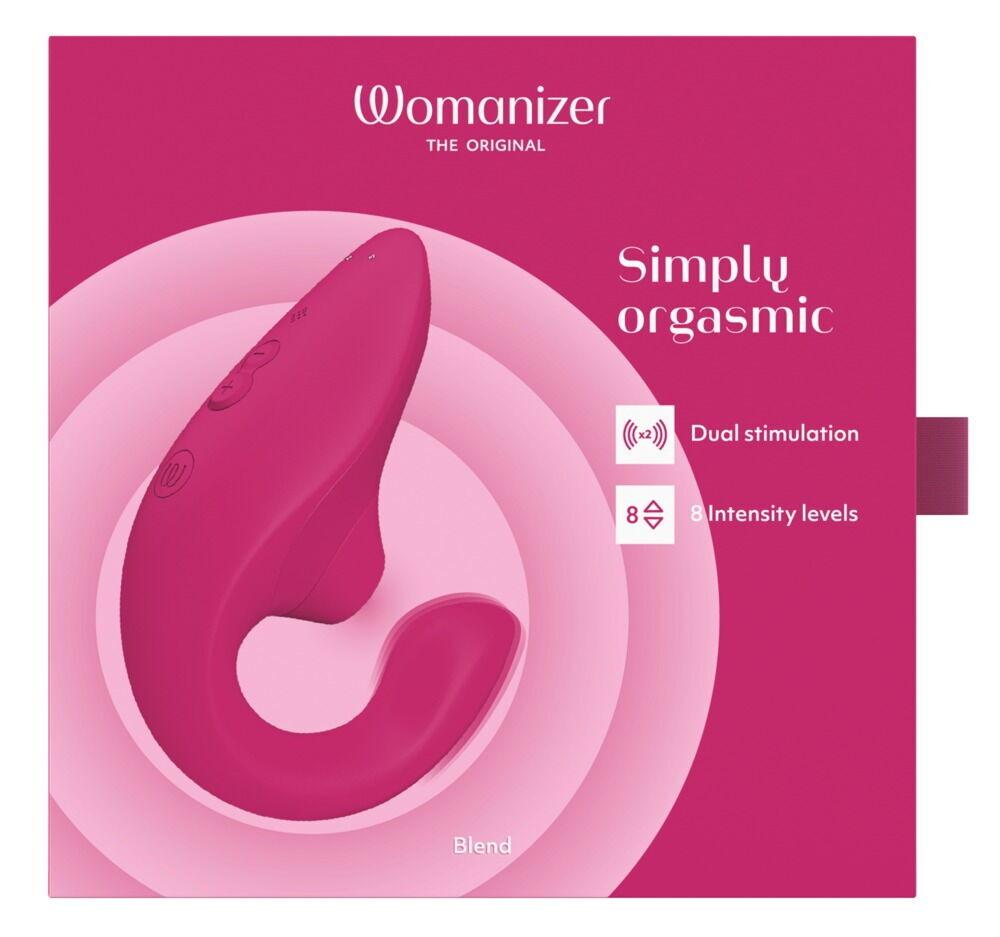 Womanizer Blend vibrátor a stimulátor klitorisu 2 v 1 – Vibrant Pink