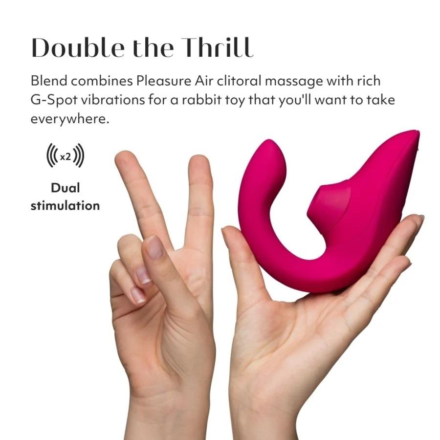 Womanizer Blend vibrátor a stimulátor klitorisu 2 v 1 -  Vibrant Pink - Image 3