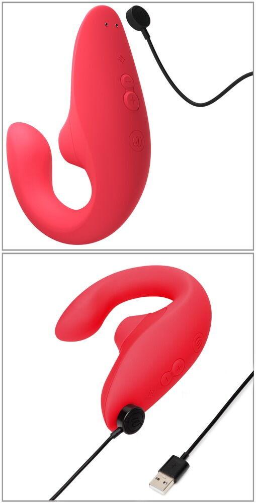 Womanizer Blend vibrátor a stimulátor klitorisu 2 v 1 – Vibrant Rose