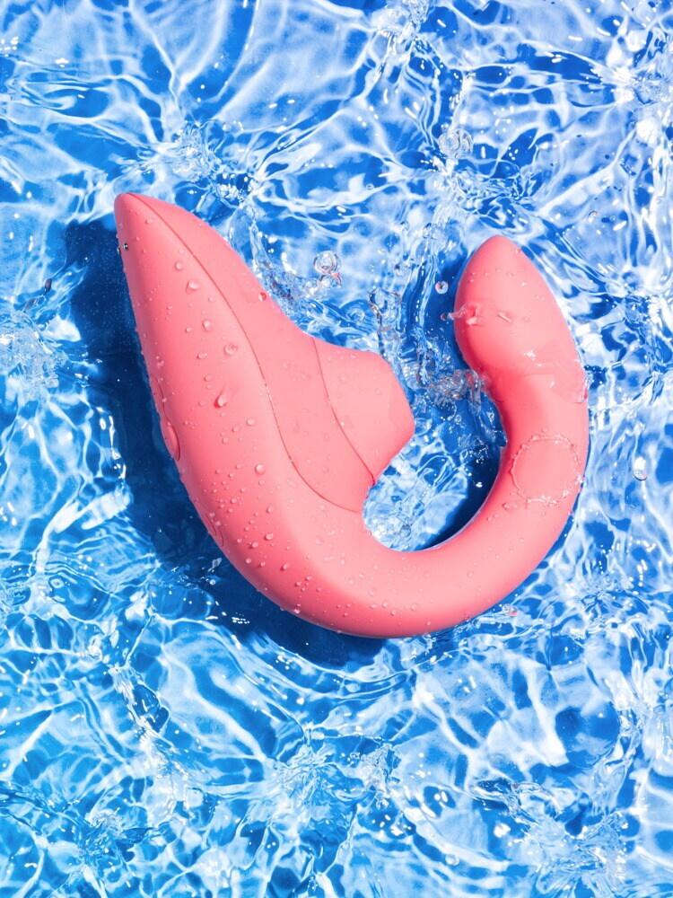 Womanizer Blend vibrátor a stimulátor klitorisu 2 v 1 – Vibrant Rose