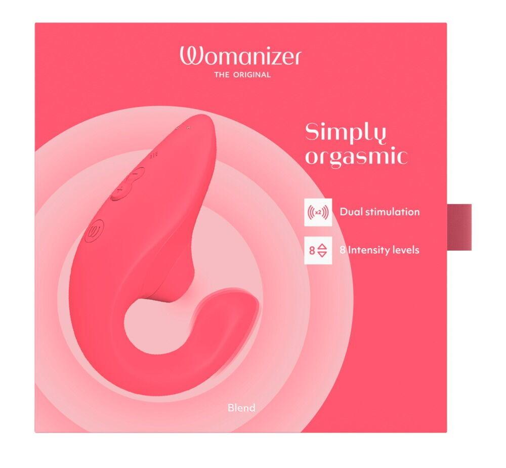 Womanizer Blend vibrátor a stimulátor klitorisu 2 v 1 – Vibrant Rose