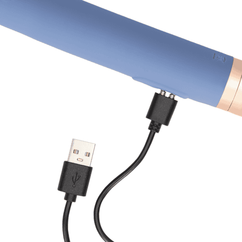 Loveline Travel minivibrátor s lubrikačním gelem 2v1 - Blue Horizon - Obrázek 7