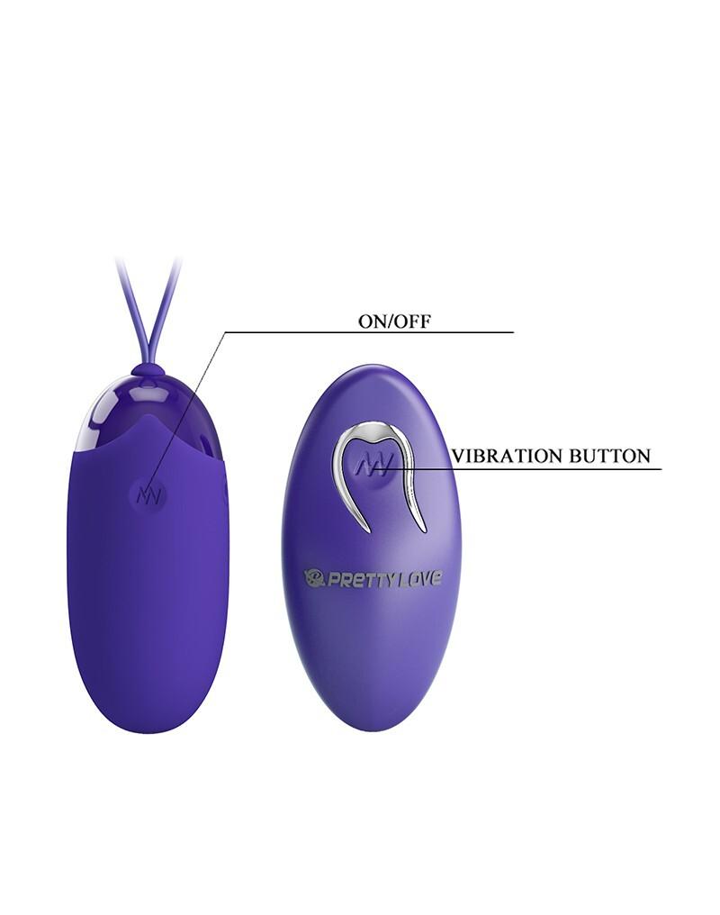 Pretty Love Berger-youth vibrační vajíčko – modré