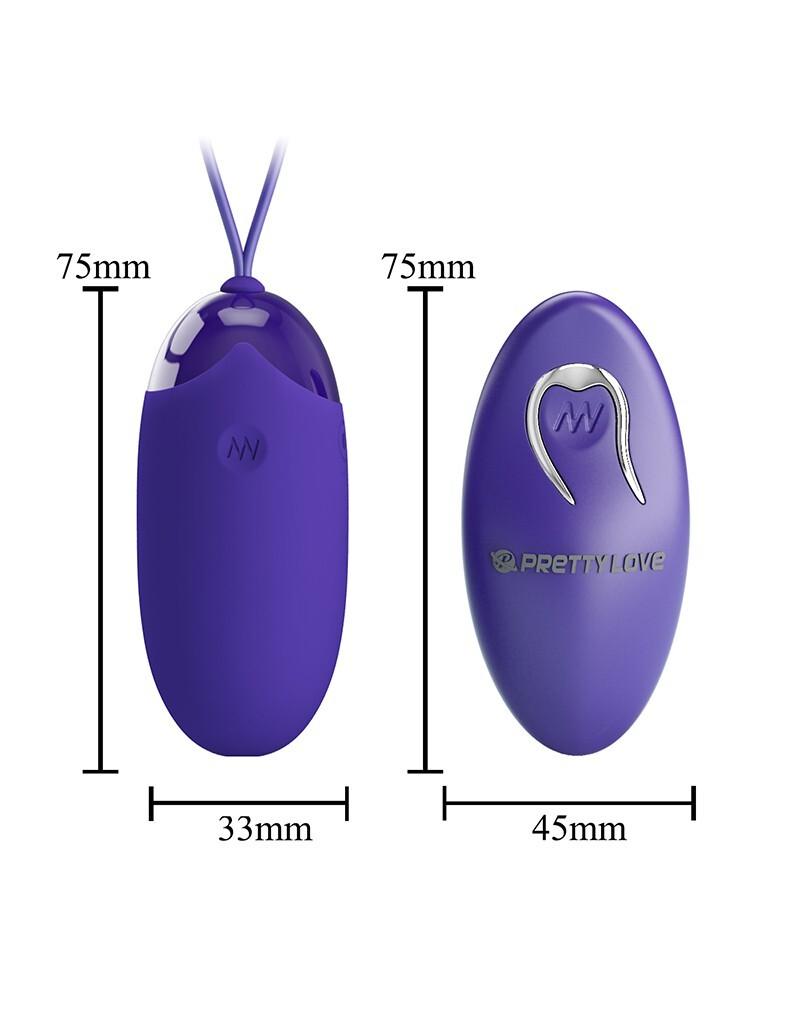 Pretty Love Berger-youth vibrační vajíčko – modré