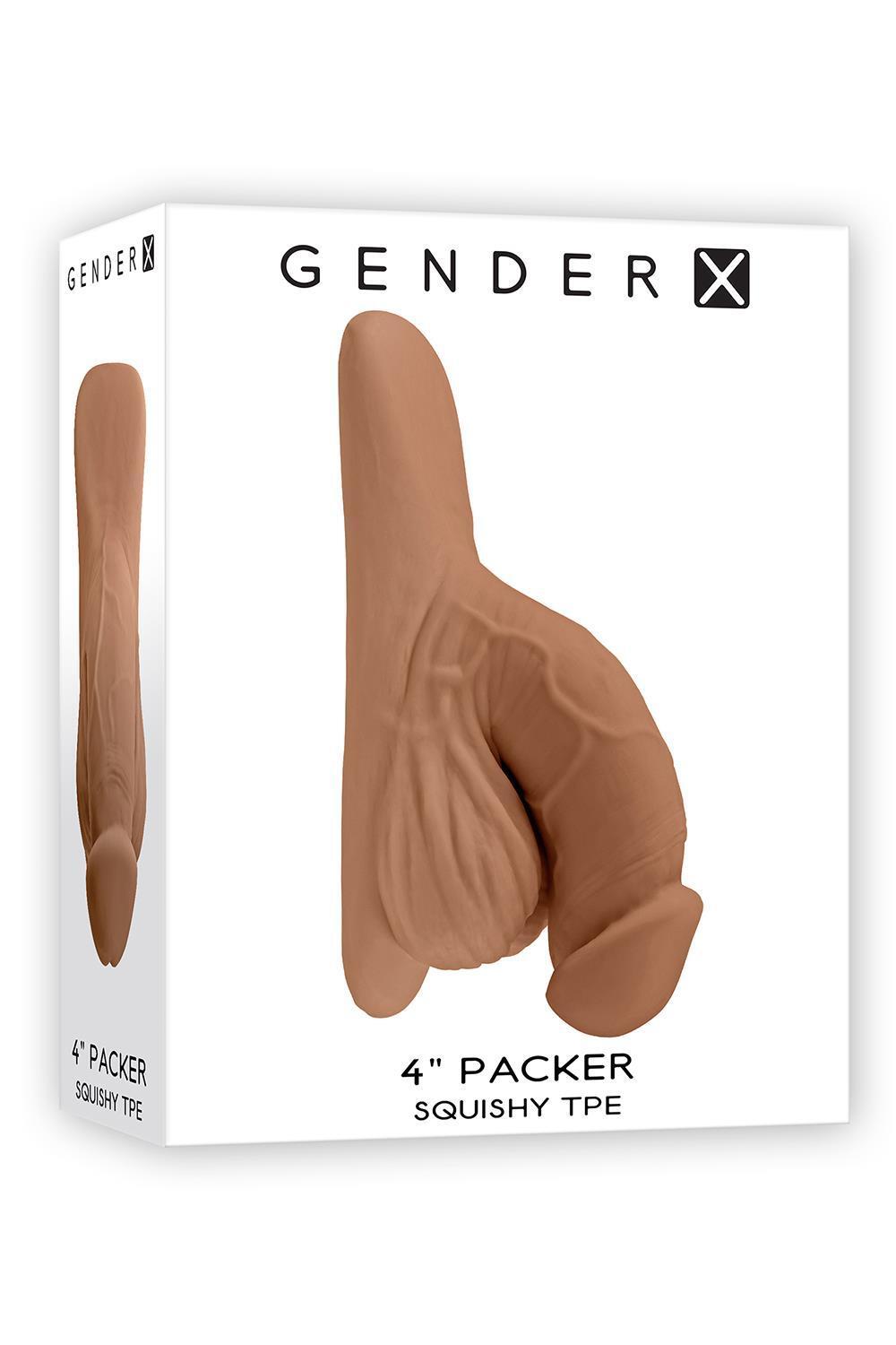 Gender X Packer obřezaný penis - mocca flesh - Image 7