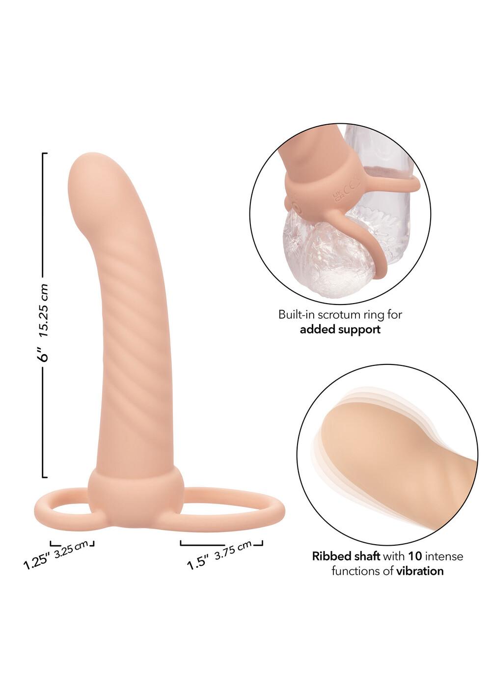 Performance Maxx Anální vibrátor pro vaginální i anální stimulaci - Light skin tone - Image 3