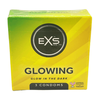EXS Glowing kondomy 3 ks