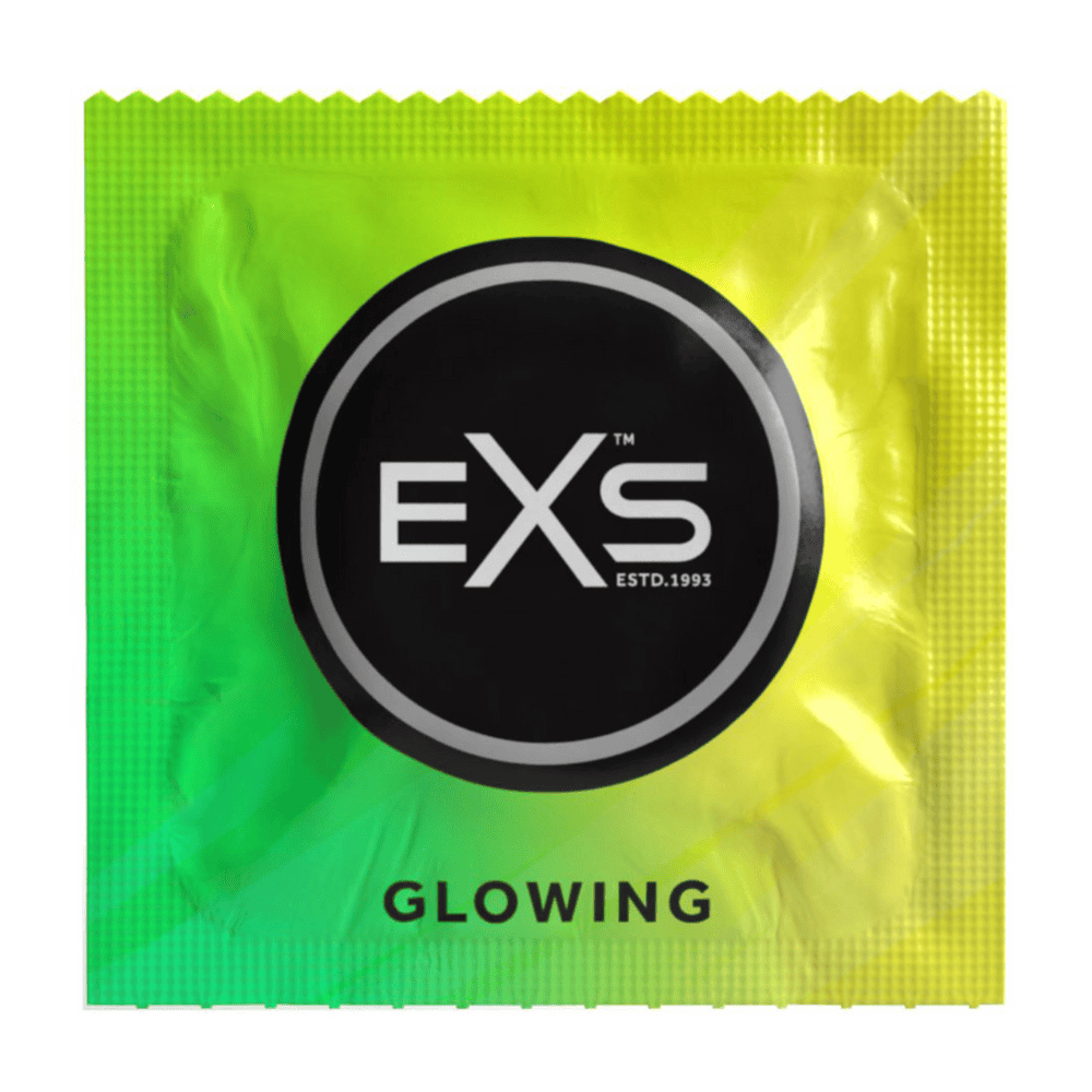 EXS Glowing kondomy 3 ks - Obrázek 2