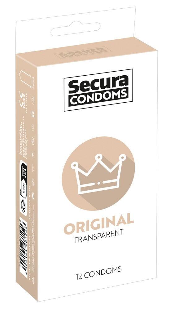 Secura kondomy Original 12 ks