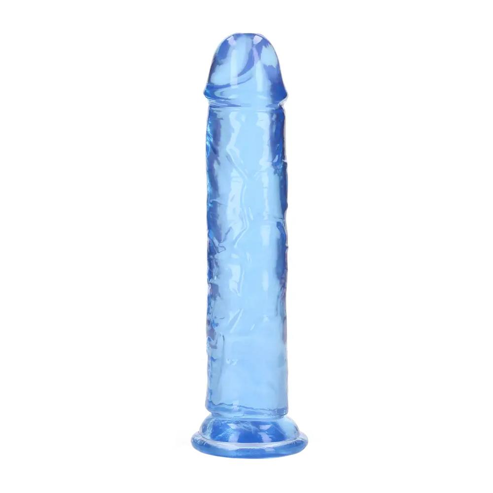 Realrock Realistické dildo s přísavkou 22 cm - modré