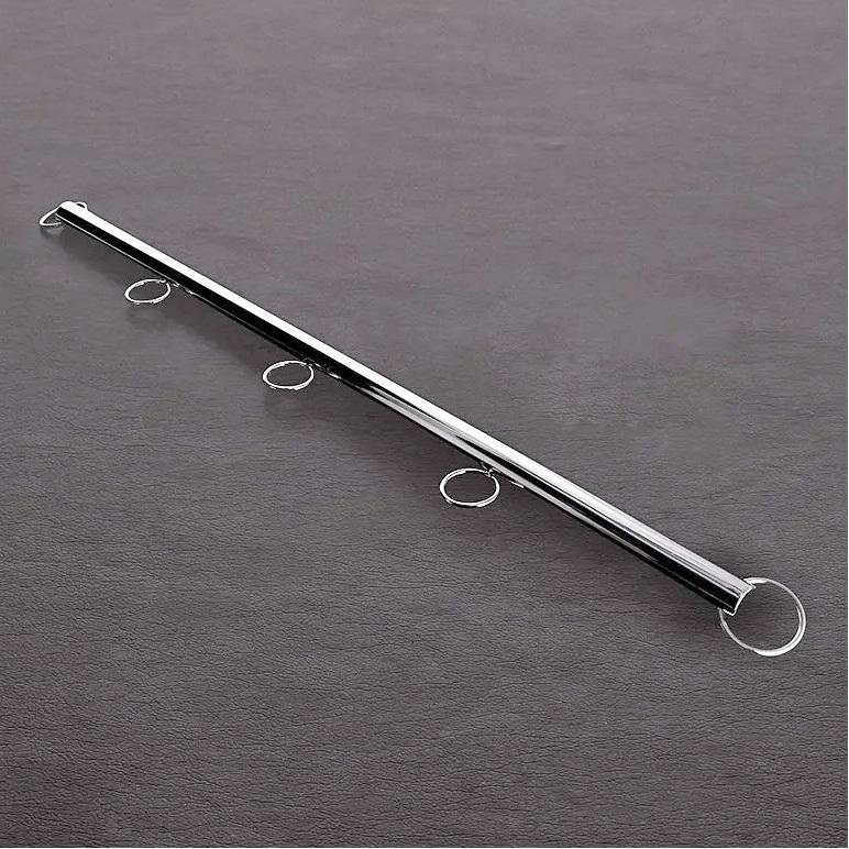 Steel by Shots tyč s očky 76 cm - stříbrná