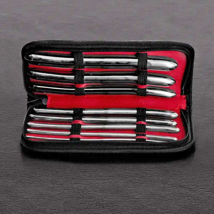 Set kovových dilatátorů Steel by Shots 8 ks